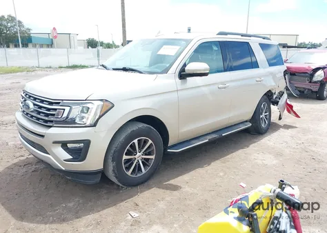2018 Ford Expedition Xlt z USA, uszkodzony, nr VIN 1FMJU1HT8JEA57897